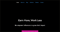 Desktop Screenshot of earnmoreworkless.com